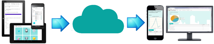 Tablet Cloud Survey Create Collect Report