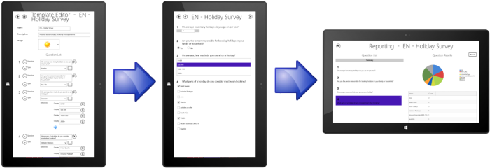 Tablet Survey Create Collect Report