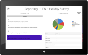 Tablet Device Survey Report Chart Windows8 Android